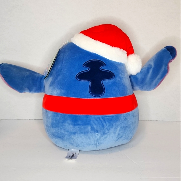 🎄 STITCH 🎅 Santa Hat Disney X Original Squishmallow Christmas 2024 ☆ NWT ☆ - Picture 5 of 9